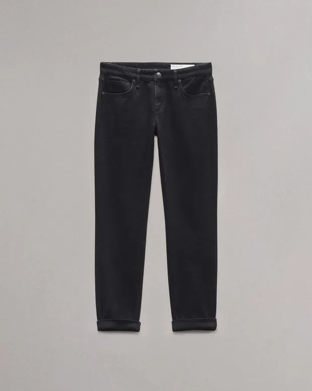 Women Jeans Rag and Bone Dre Slim Boyfriend Jean Vintage Stretch Denim Black Women Jeans Rag and Bone Dre Slim Boyfriend Jean Vintage Stretch Denim Black