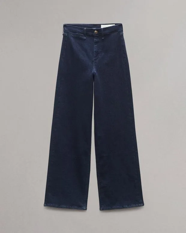 Women Jeans Rag and Bone Epic Hadley WideLeg Jean Epic Stretch Denim Rinse
