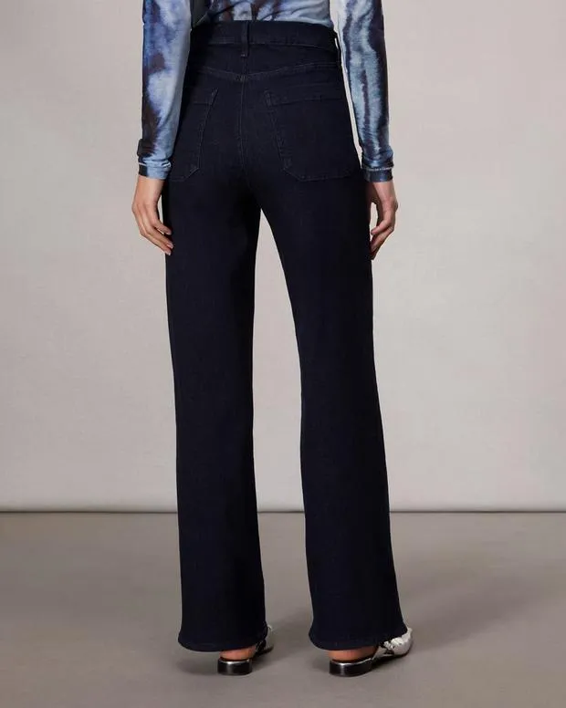 Women Jeans Rag and Bone Epic Hadley WideLeg Jean Epic Stretch Denim Rinse
