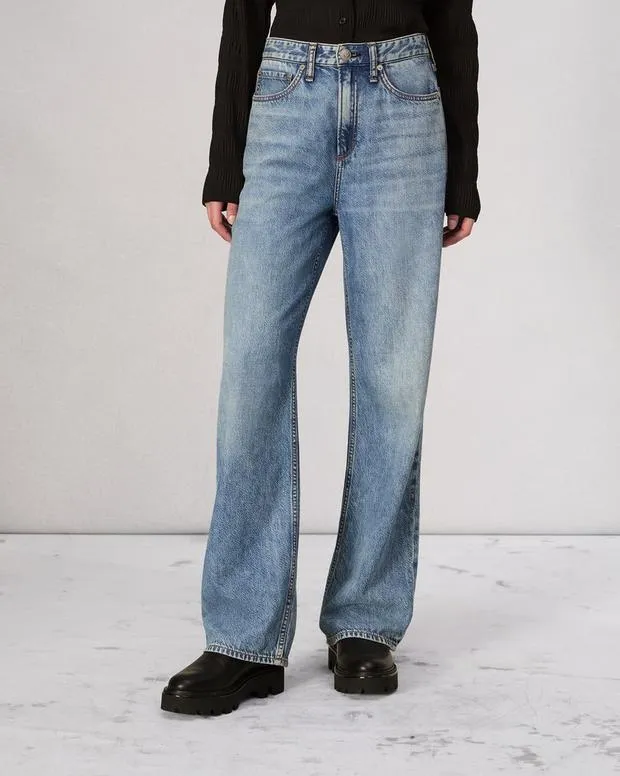 Women Jeans Rag and Bone Featherweight Logan WideLeg Jean Featherweight Denim Audrey
