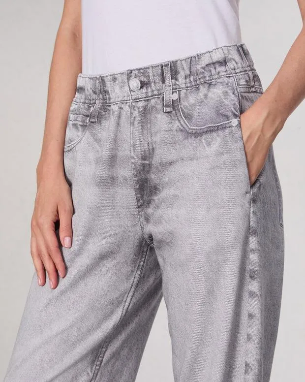 Women Jeans Rag and Bone Miramar Terry Jogger Pant Cotton Terry Icygrey