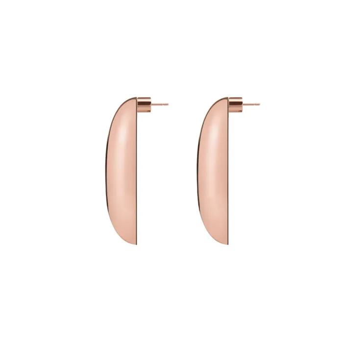 Women Jewelry LoveShackFancy Jennifer Fisher Puffy Heart Stud Earrings Rose Gold