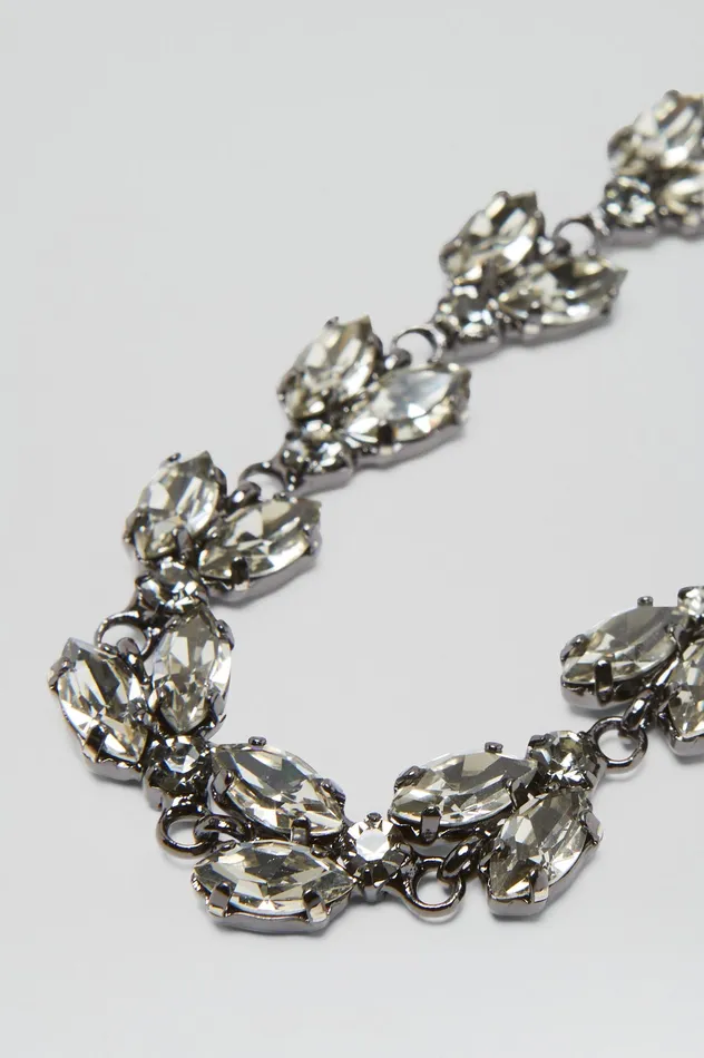 Women Jewelry Scanlan Theodore CRYSTAL LEAF CHOKER BLACKDIAMOND Women Jewelry Scanlan Theodore CRYSTAL LEAF CHOKER BLACKDIAMOND
