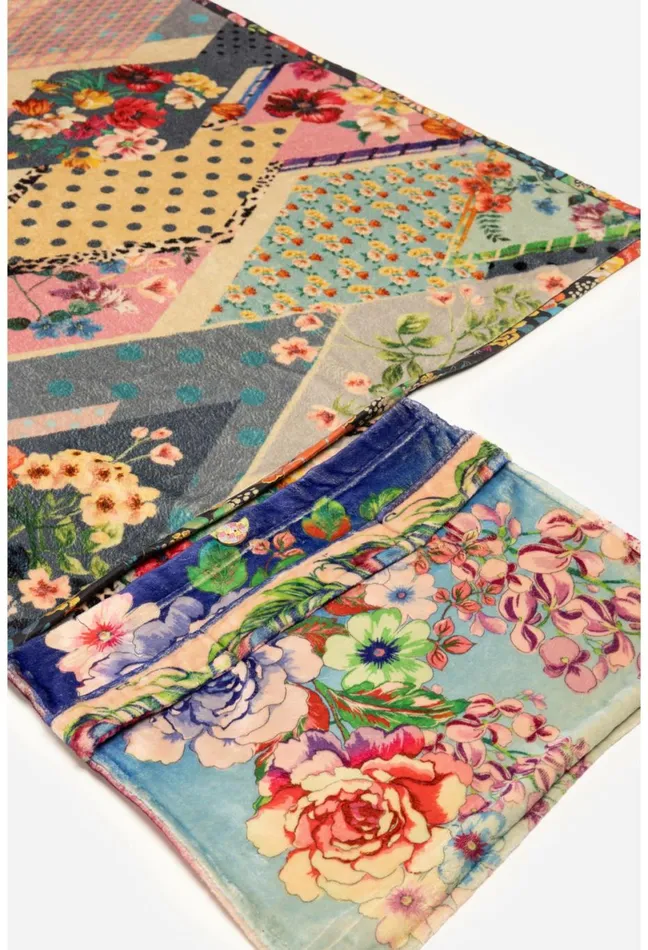 Women Johnny Was Blankets Peacock Travel Blanket Peacock