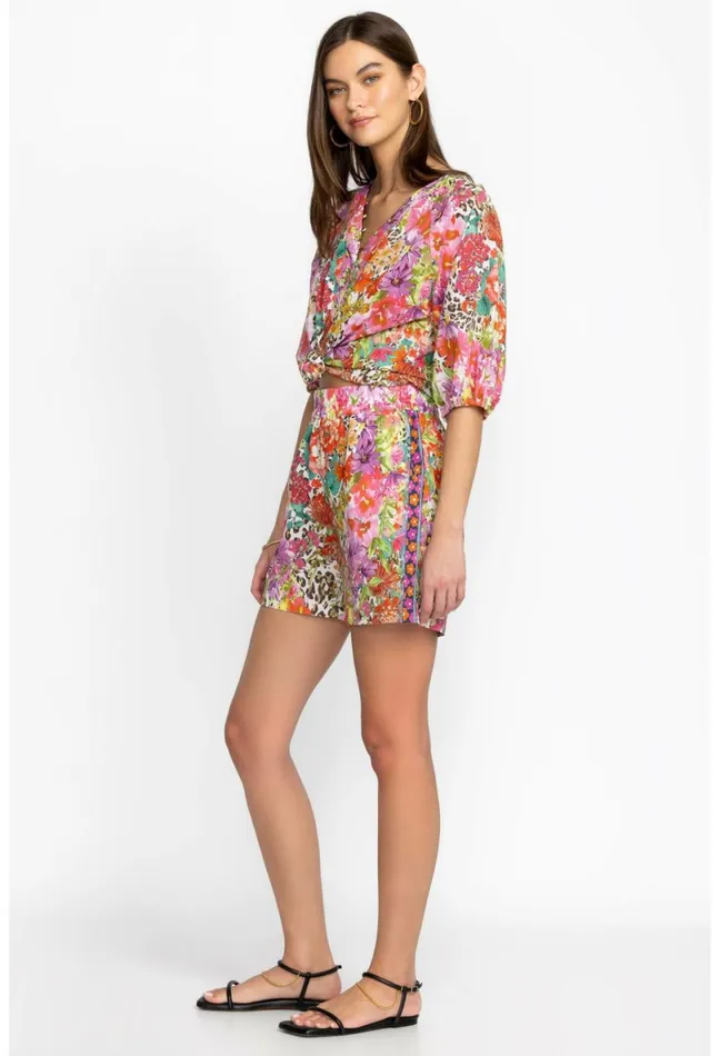 Women Johnny Was Bottoms Wild Garden Short Wild Garden