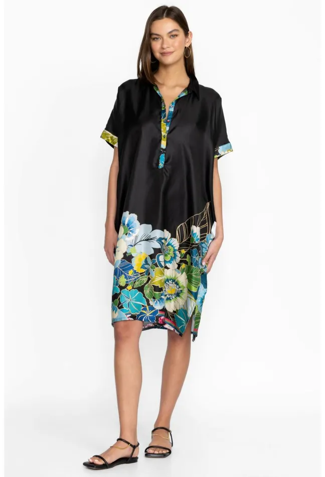 Women Johnny Was Dresses Araia Twill Short Dress Multi