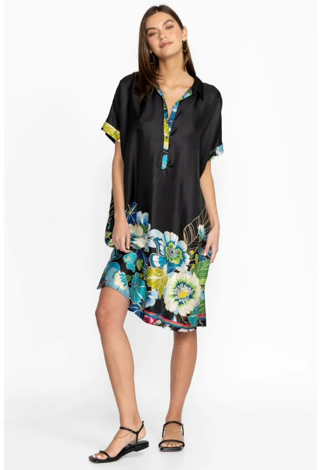 Women Johnny Was Dresses Araia Twill Short Dress Multi