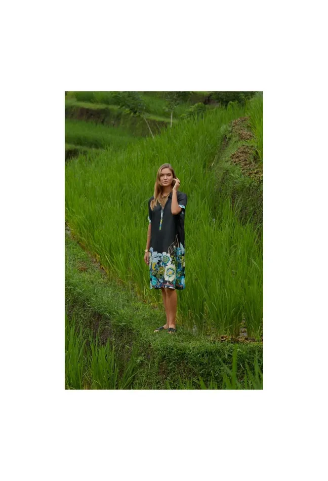 Women Johnny Was Dresses Araia Twill Short Dress Multi