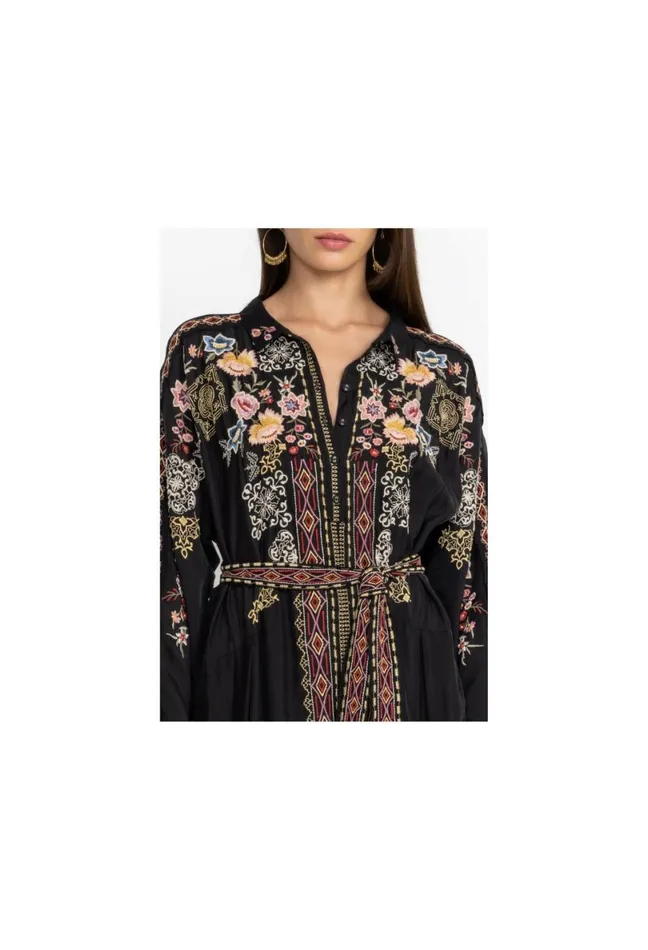 Women Johnny Was Dresses Fairlie Dress Black