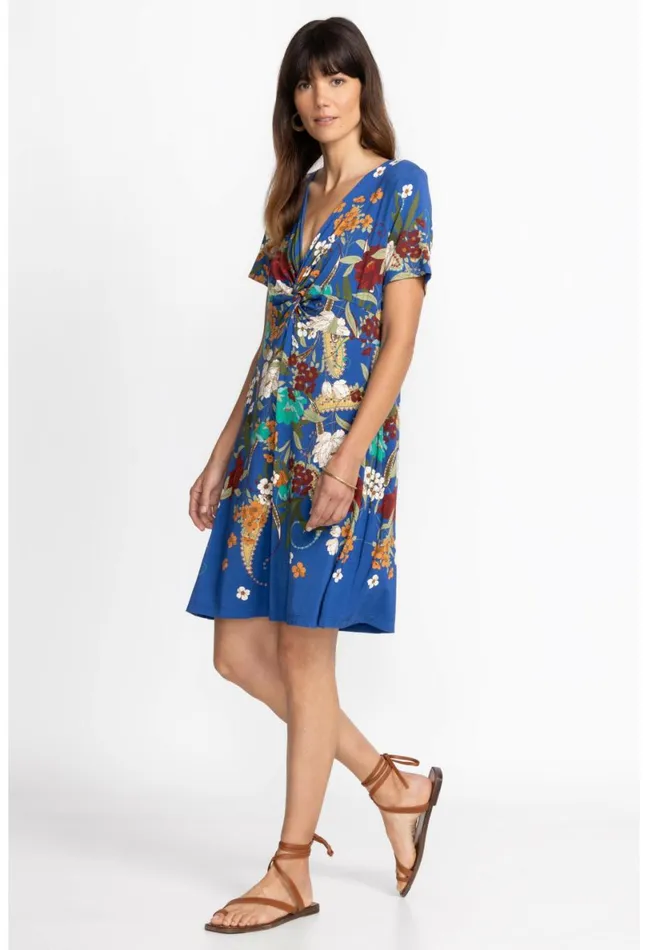 Women Johnny Was Dresses Tee Bee Twist Front Swing Dress Teebee