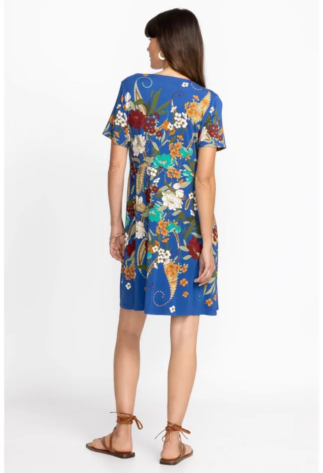 Women Johnny Was Dresses Tee Bee Twist Front Swing Dress Teebee