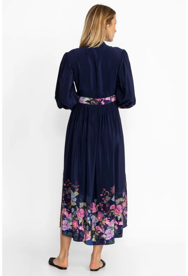 Women Johnny Was Dresses Valeria Silk Maxi Dress Valeria