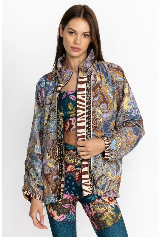 Women Johnny Was Outerwear Harmon Jacket Reversible Delfino