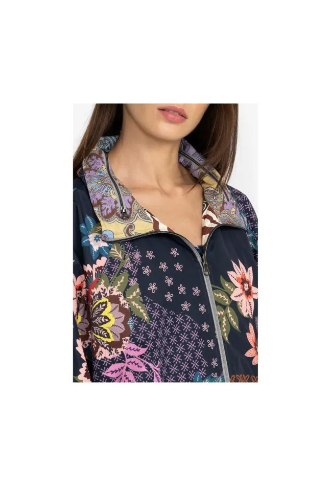 Women Johnny Was Outerwear Harmon Jacket Reversible Delfino