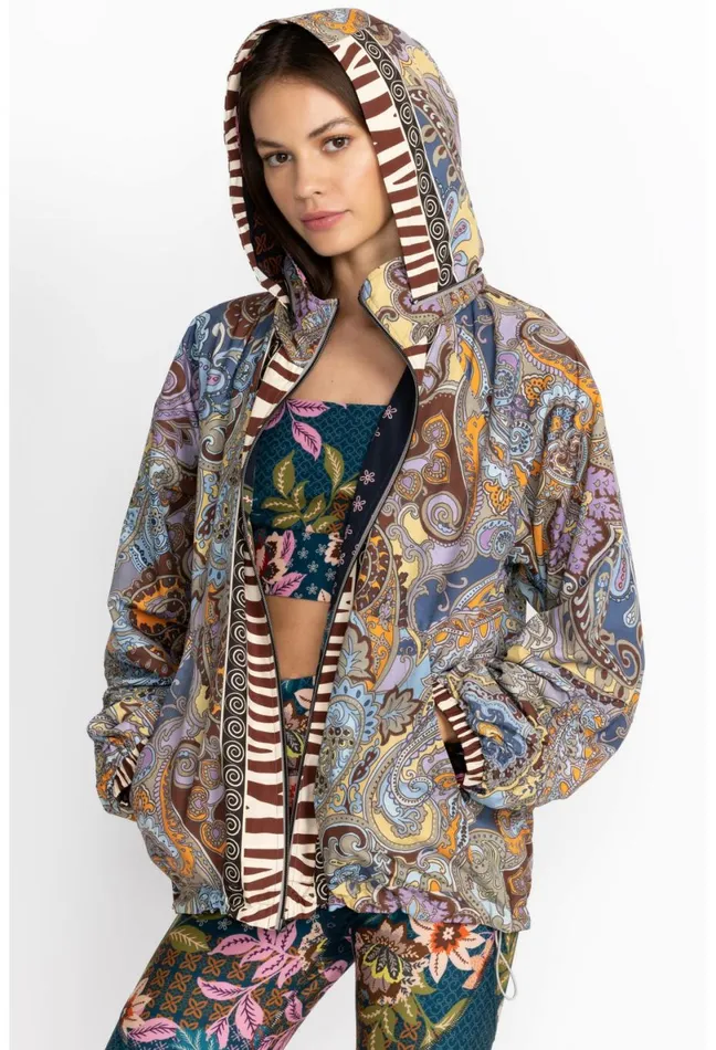 Women Johnny Was Outerwear Harmon Jacket Reversible Delfino
