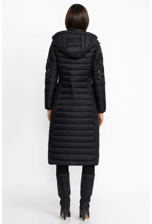 Women Johnny Was Outerwear Sano Ski Puffer Coat Black