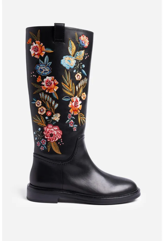 Women Johnny Was Shoes Bianca Boot Black