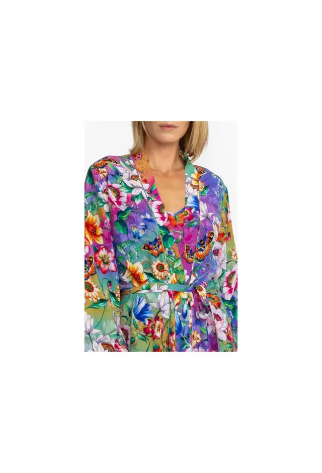 Women Johnny Was Sleepwear Evelyn Robe Multi