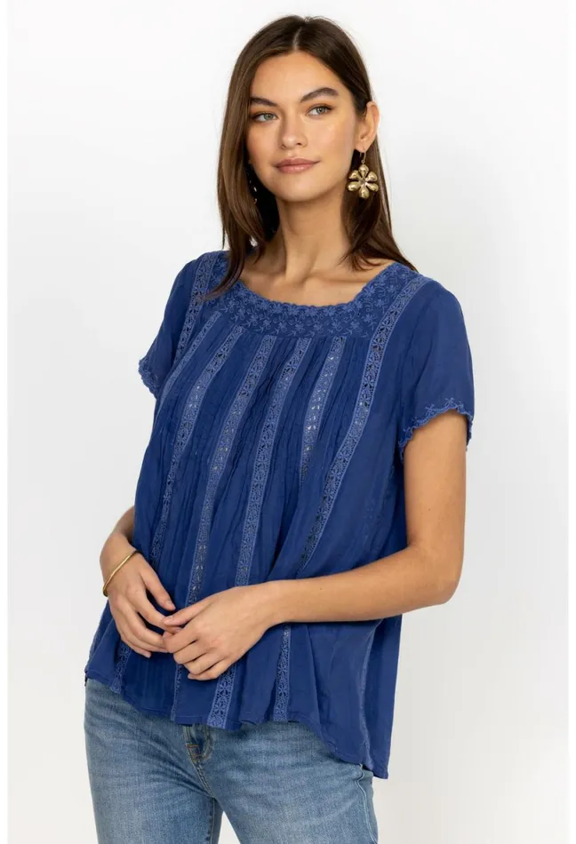 Women Johnny Was Tops Brigita Blouse Surf The Web