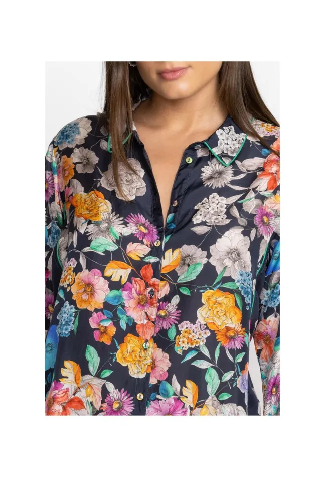 Women Johnny Was Tops Fall Dancer Button Up Falldance