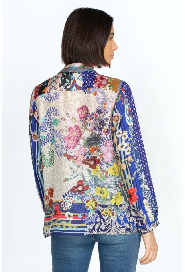 Women Johnny Was Tops Wild Lillai Blouse Multi