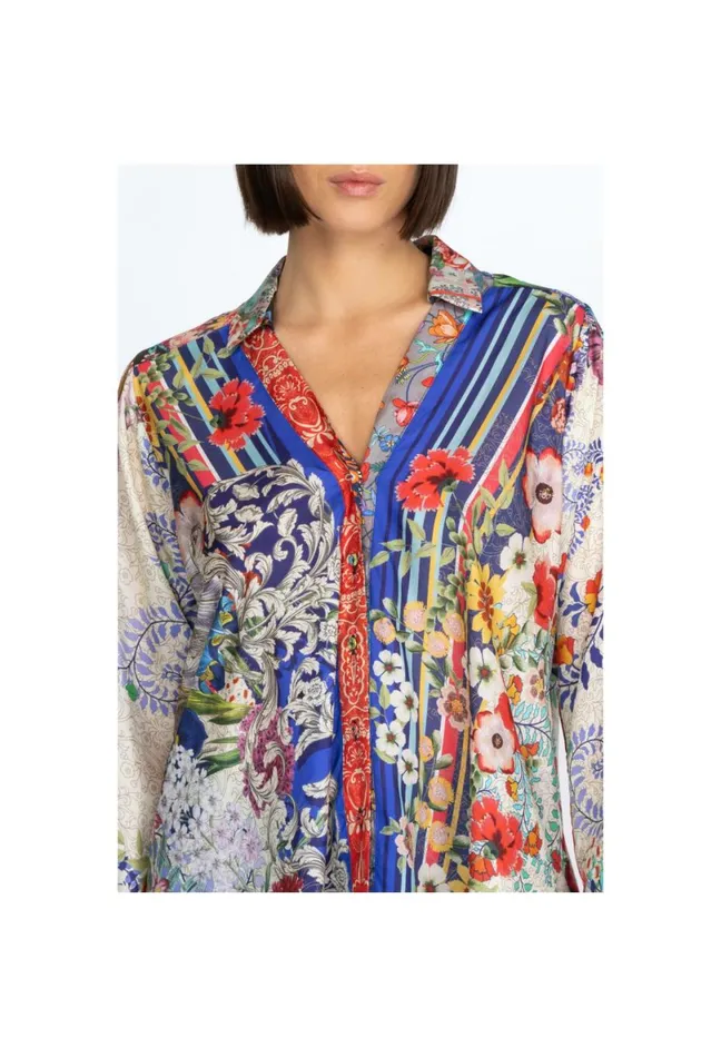 Women Johnny Was Tops Wild Lillai Blouse Multi