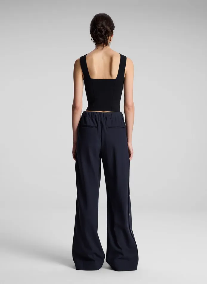Women Jordana Compact Knit Top Black ALC Tees and Tanks