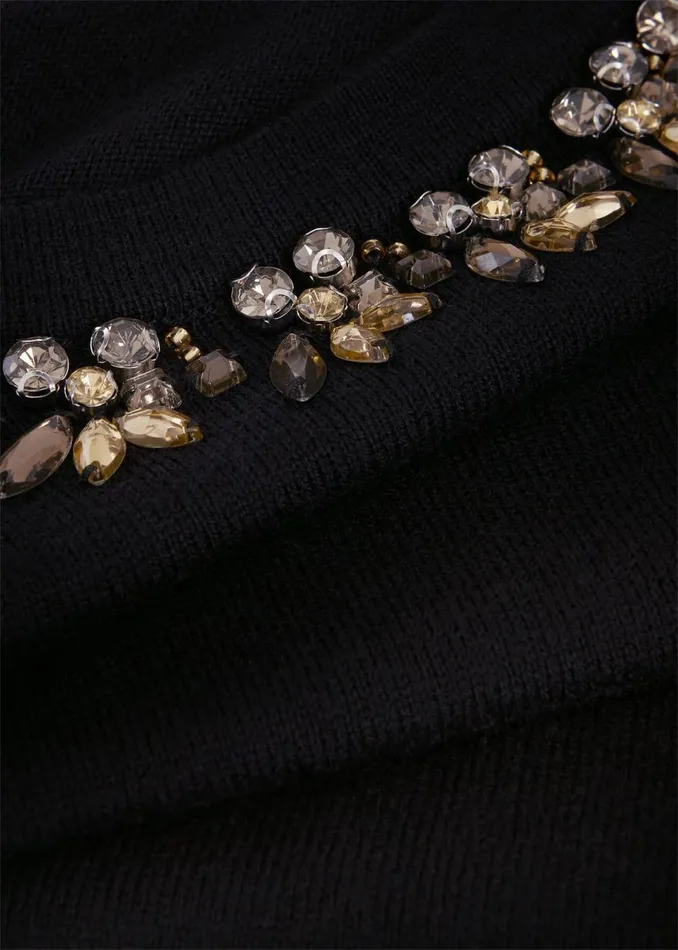 Women Jumpers and Cardigans Hobbs Alora Jumper With Wool Black