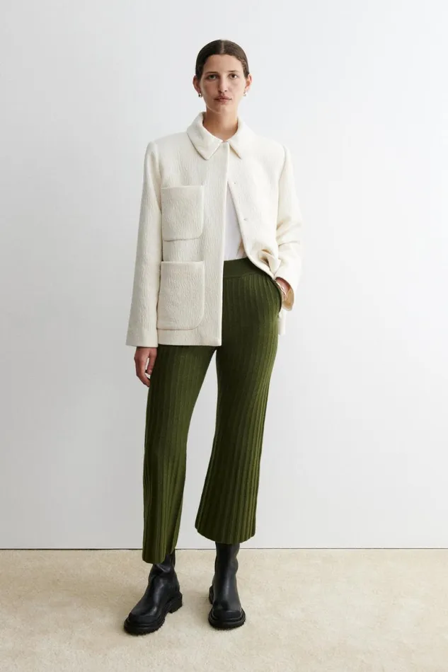 Women Knits Rachel Comey Dali Jacket Cream