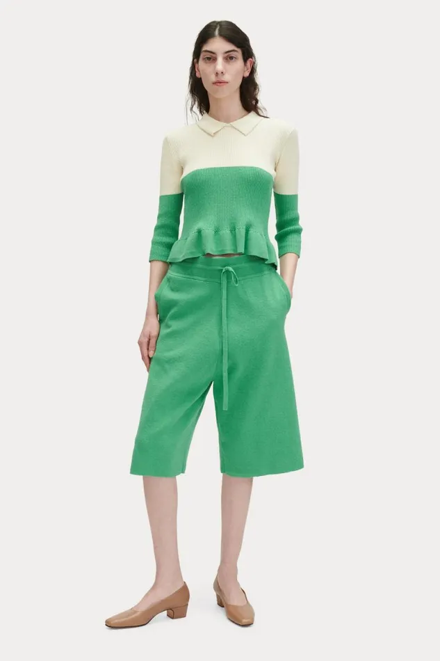 Women Knits Rachel Comey Niamh Top Jade Multi