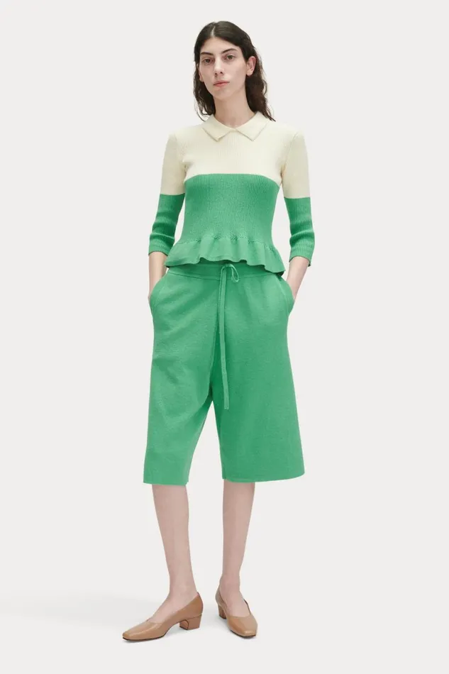 Women Knits Rachel Comey Niamh Top Jade Multi