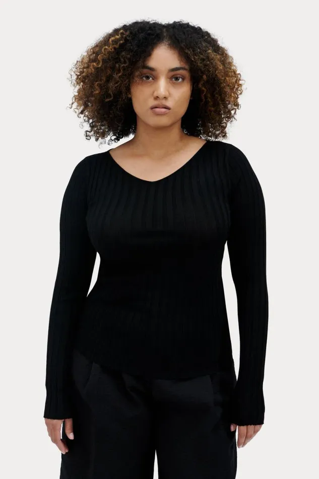 Women Knits Rachel Comey Post Top Black