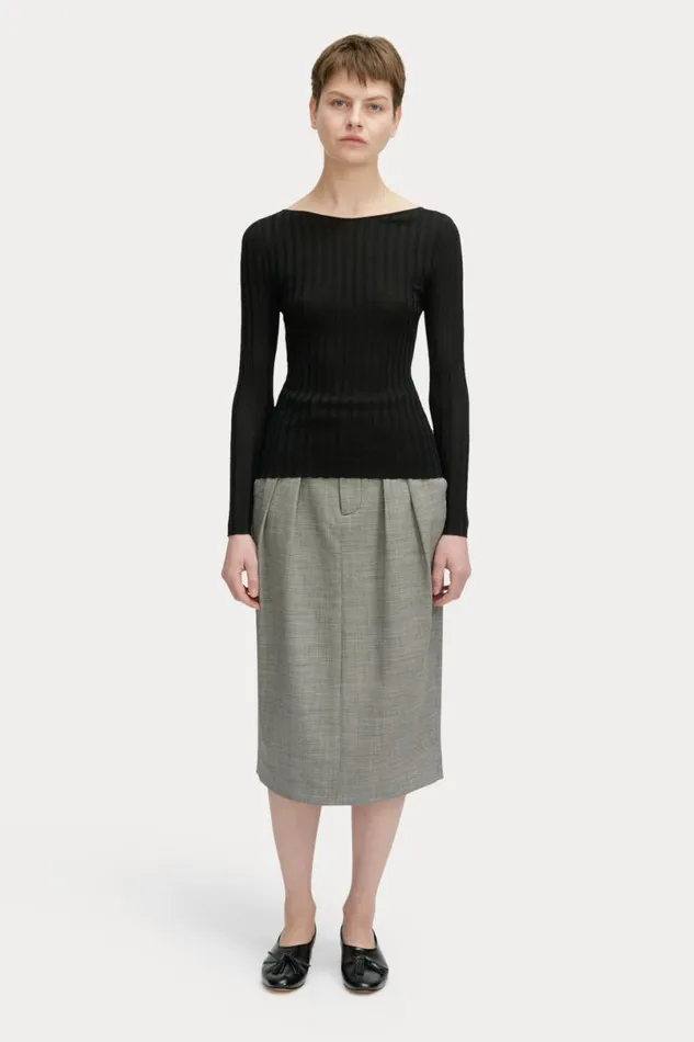 Women Knits Rachel Comey Post Top Black