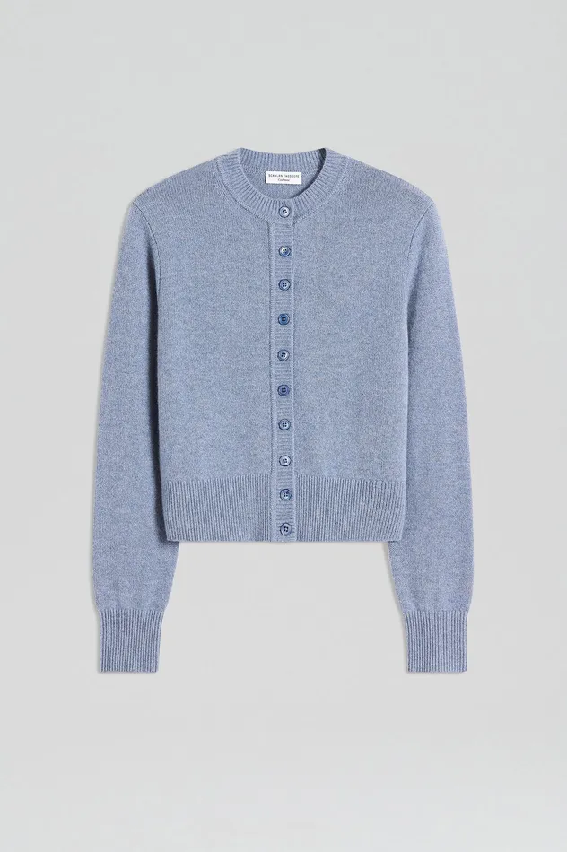 Women Knitwear Scanlan Theodore CASHMERE CARDIGAN DENIM Women Knitwear Scanlan Theodore CASHMERE CARDIGAN DENIM