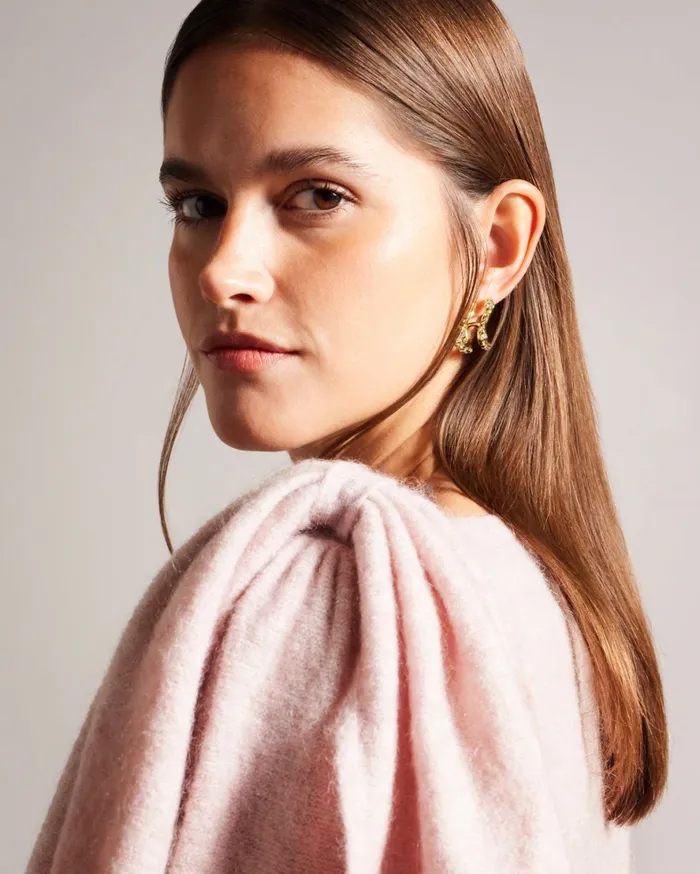 Women LARBOW 8211 Bow Embellished Jumper Pale Pink Ted Baker Jumpers and Cardigans Women LARBOW 8211 Bow Embellished Jumper Pale Pink Ted Baker Jumpers and Cardigans