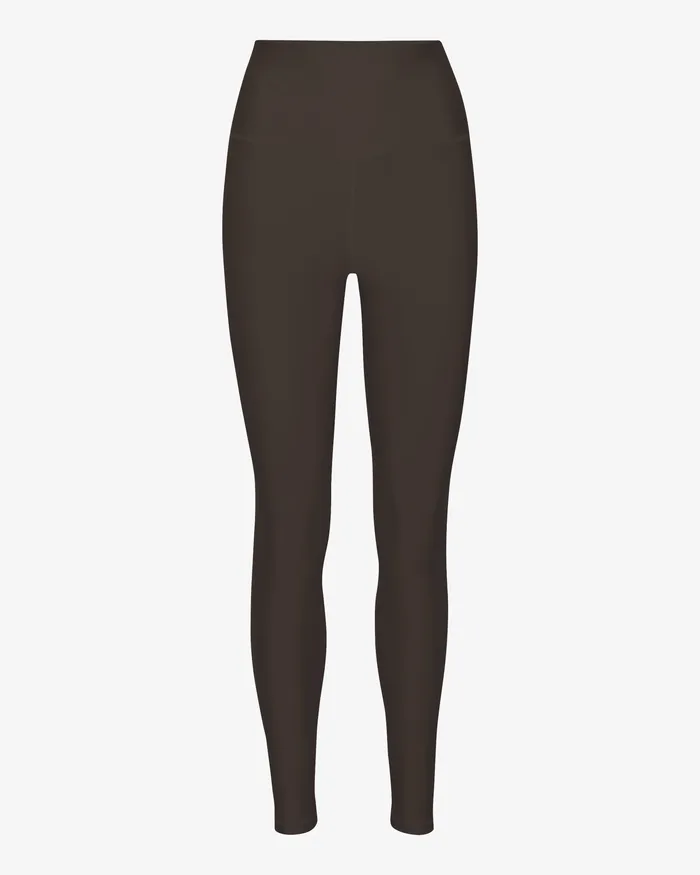 Women Leggings Colorfulstandard Active HighRise Legging 8211 Coffee Brown