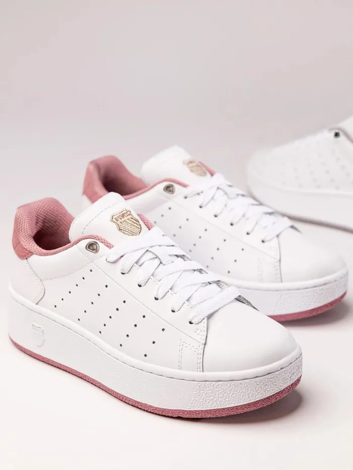 Women Lifestyle KSwiss CLASSIC PF PLATFORM Whitefoxglove