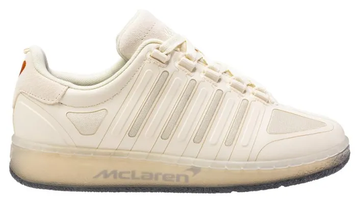 Women Lifestyle KSwiss CLASSIC VN STC X MCLAREN Antique Whitesteel Gray