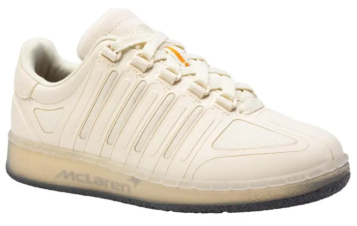 Women Lifestyle KSwiss CLASSIC VN STC X MCLAREN Antique Whitesteel Gray
