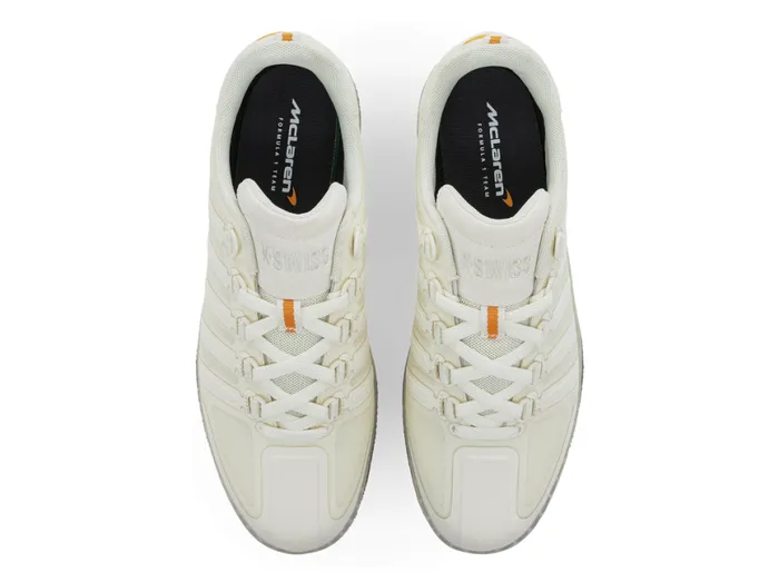 Women Lifestyle KSwiss CLASSIC VN STC X MCLAREN Antique Whitesteel Gray