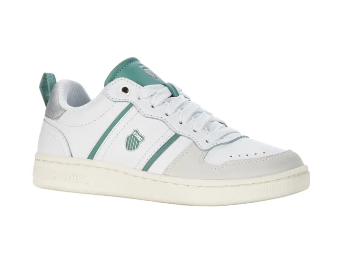 Women Lifestyle KSwiss LOZAN MATCH LTH Whiteberyl Greenstarwhitesilver