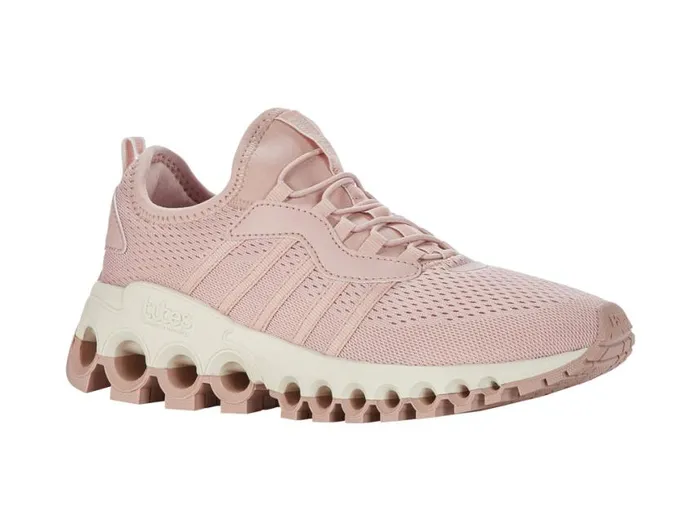 Women Lifestyle KSwiss TUBES SLIPON Sepia Rosesnow Whiteadobe Rose
