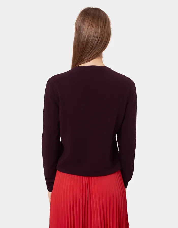 Women Light Merino Wool Crew 8211 Lava Grey Women Knit Sweaters Colorfulstandard