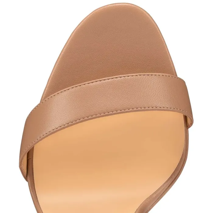 Women Loubi Queen Alta 150 Mm Strappy Sandals 8211 Nappa Leather 8211 Blush Christian Louboutin Platforms