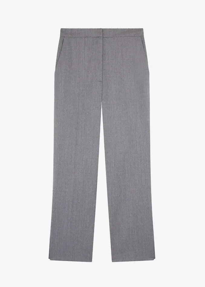 Women Loulou Studio Dorkas Pants 8211 Grey The Frankie Shop Bottoms