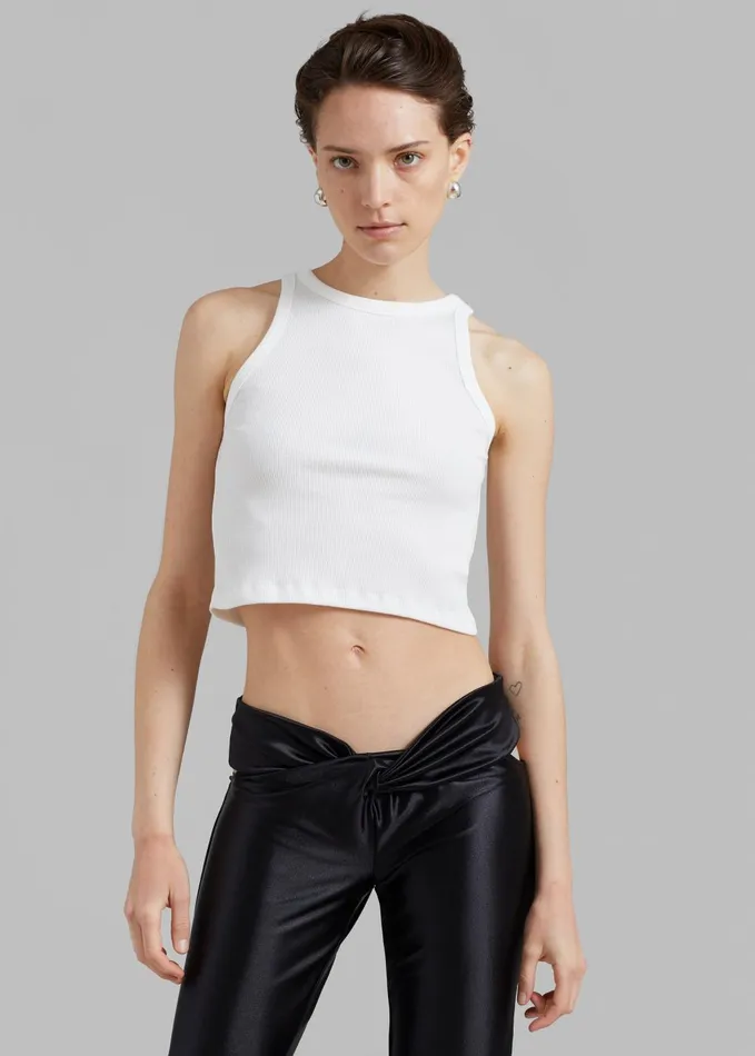 Women Maisy Tank Top 8211 White The Frankie Shop Tops