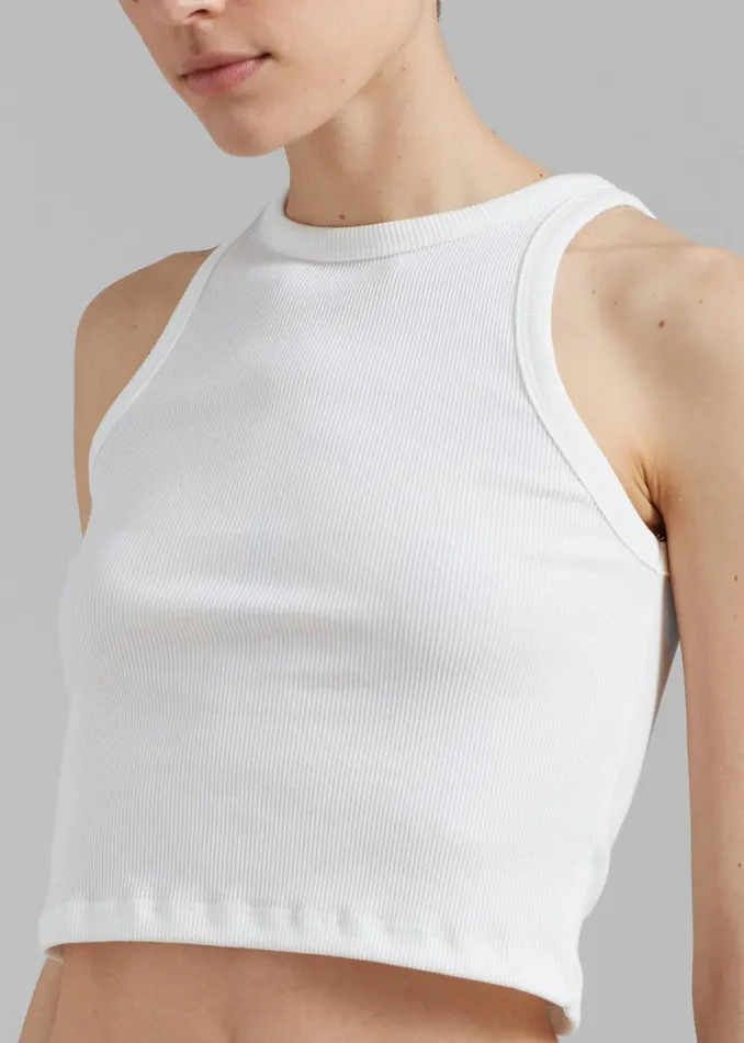 Women Maisy Tank Top 8211 White The Frankie Shop Tops