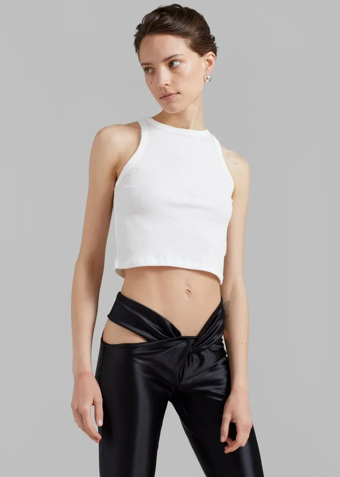 Women Maisy Tank Top 8211 White The Frankie Shop Tops