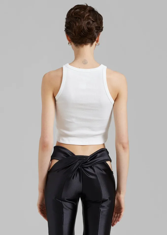 Women Maisy Tank Top 8211 White The Frankie Shop Tops