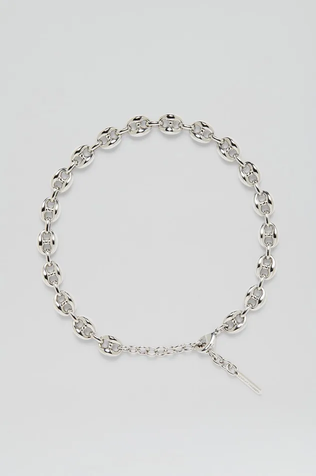 Women MARINE LINK CHAIN CHOKER SILVER Jewelry Scanlan Theodore Women MARINE LINK CHAIN CHOKER SILVER Jewelry Scanlan Theodore